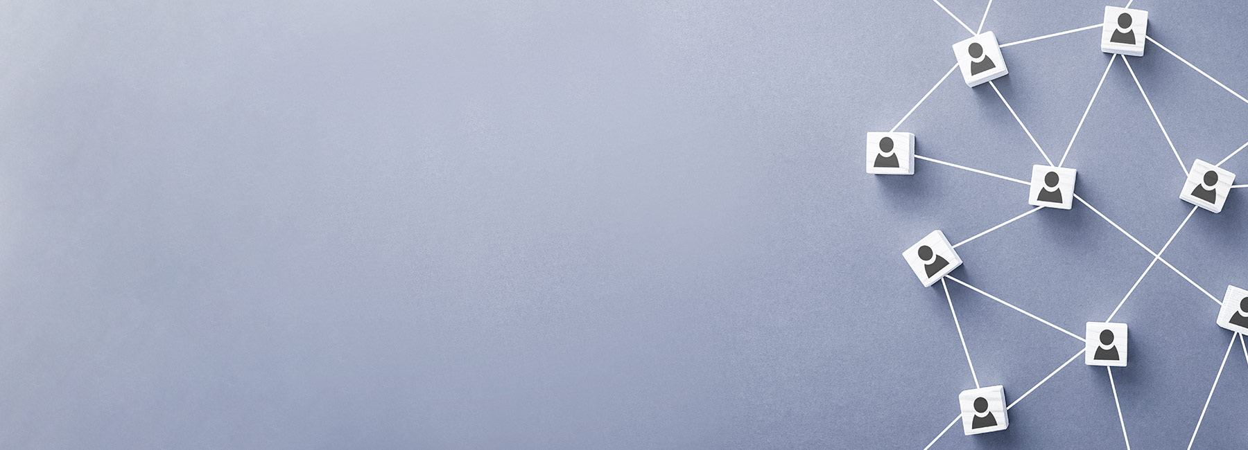 Network of interconnected people icons, Partner Ecosystem | DXC Technology