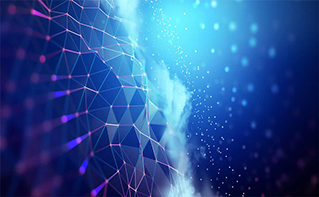 Abstract image of hexagons and shapes, emphasizing the importance of cybersecurity as a top priority for boards and CFOs to manage risk effectively, Cybersecurity | DXC Technology Insights